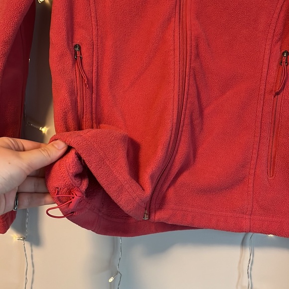 Pink Full-Zip Columbia Sweater - Picture 2 of 3